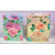 New Products in Stock White Card Peony Three-Dimensional Patch Handbag Dusting Powder Gift Bag Shopping Bag Factory Direct Sales