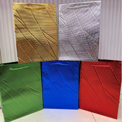 White Card Pressed Paper Bag
