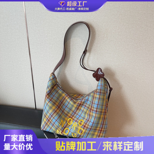 外单夏季大容量通勤包单肩包2025新款时尚休闲包大包包气质托特包