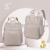New Mummy Bag Multi-Functional Wet and Dry Separation Maternal and Infant Bag Milk Storage Insulation Bag Large Capacity Usb Charging Backpack