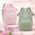 Mummy Bag New Large Capacity Simple Milk Insulated Bag High-End Fashion Mummy Bag Backpack Thermal Insulation Nursing Mother Bag