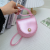 Jelly Bag 2023 Spring and Summer New Fashion Bag Candy Color Small Bag Personalized Pearl Children's Bag Contrast Color Shoulder Small Square Bag