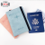 In Stock Amazon PU Leather Passport Bag RFID Multiple Card Slots Multifunctional Passport Certificate Holder Passport Cover