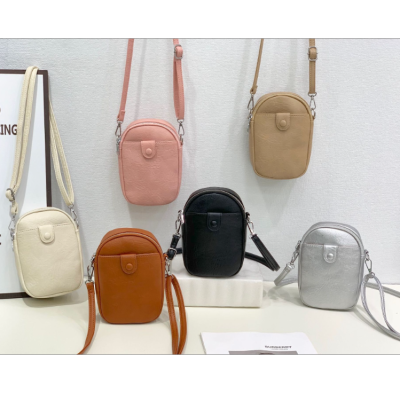 Mobile Phone Bag Women's Messenger Bag New Fashion Vertical One-Shoulder Versatile Women's Lightweight