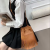 New Fashion Soft Leather Tassel Trendy Bucket Shoulder Bag Japanese and Korean Comfortable Crossbody Women's Bag