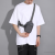 Junshuai Nylon Cloth Mobile Phone Bag Waist Bag Messenger Bag