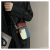 Junshuai Cowhide Coin Purse Crossbody Phone Bag Shoulder Contrast Color Small Bag