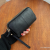 Junshuai Cowhide Crossbody Phone Bag Small Clutch Double Layer Shopping Bag
