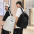 Junshuai Oxford Cloth Student Backpack Casual Backpack
