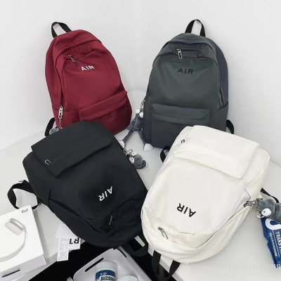 Junshuai Nylon Cloth Backpack High-Year Student Backpack