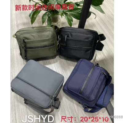 Junshuai Nylon Waterproof Twill Shoulder Bag Small Handbag Messenger Bag