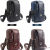 Junshuai Cowhide Crossbody Mobile Phone Bag Shoulder Bag Three-Compartment Shopping Bag