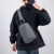Cross-Border New Men's Chest Bag Anti-Theft Outdoor Waterproof Hard Shell Crossbody Bag Locomotive Style Fashion USB Bag