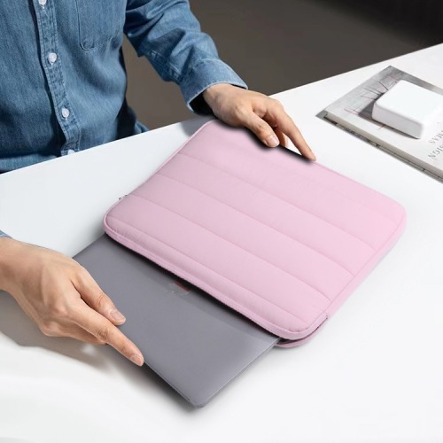 新款笔记本电脑内胆包丝绵电脑包绗缝裥棉内胆包爆款笔记本电脑包