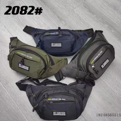men‘s bag new fashion waist bag foreign trade popular style messenger bag practical