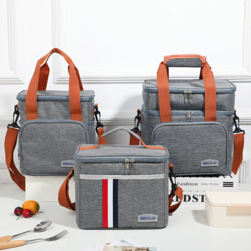 12L大容量加厚双层保温包手提午餐包便当保温袋户外野餐冰包厂家