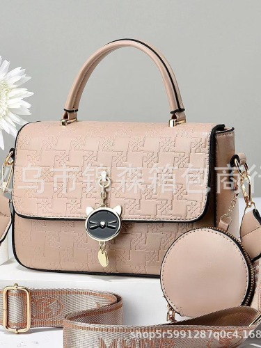 外贸南美包2023新款流行PU方包 欧美风格相机包斜挎手提包带小包