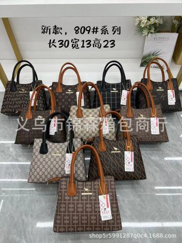 外贸24新款潮PU女包斜挎单肩包包女士大容量高级感时尚爆款手提包