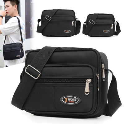 Men's Bags New Fashion All-Match Men's Shoulder Bag Casual Large Capacity Briefcase Men's Travel Messenger Bag Trendy Bag