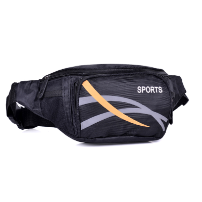 Exercise Running Belt Bag Women's Fashion Water-Repellent Cloth Large Capacity Multi-Compartment Men's Checkout Wallet Mobile Phone Gym Bag Chest Bag