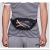 Exercise Running Belt Bag Women's Fashion Water-Repellent Cloth Large Capacity Multi-Compartment Men's Checkout Wallet Mobile Phone Gym Bag Chest Bag