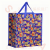40*45*18cm Custom Size Pattern Extra Large Plastic Moving Bags Long Handles Storage Bags Zippered Wrap Bag Totes Packing Supplies Heavy Duty Moving Boxes-Moving Bags with Zipper, Reinforced Handles and Tag Pocket-Collapsible Moving Supplies-Totes for Storage Great for moving, Storage and Travel