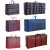 40*35*20cm Black Plaid Oxford Moving Bag Premium Gingham Moving Bags with Strong Zippers and Handles Collapsible Checkered Buffalo Plaid Rectangle Storage Bag Home Supplies