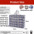 100*70*30cm 90g Single Layer Plastic Gingham Woven Bag Plaid Checkered Buffalo Rectangle Storage Bag Custom Thick Large Moving Bag Long Handles Laundry Tote Bag Packing Cloth Travel Bedding Blanket Bag Carrier for Packing, Moving, Traveling, Camping, Organizing Heavy-Duty Polypropylene Home Supplies