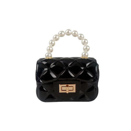 果冻包新款女包斜挎包跨境外贸斜挎包女小零钱包女士珍珠链手提包