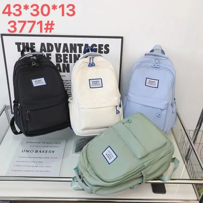 Women's Korean-Style Large Capacity Five-Piece Backpack Backpack for High School Students College Students Bag Wholesale