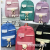 Backpack for High School Students College Students Bag Wholesale New Canvas Backpack Women's Korean-Style Large Capacity Five-Piece Set