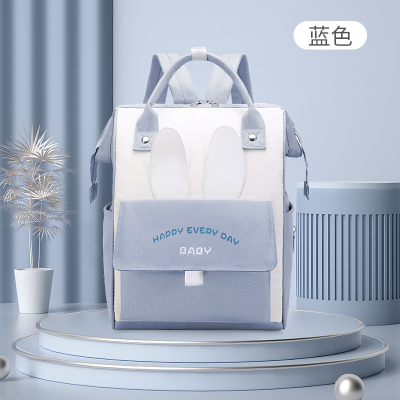 Portable Multi-Compartment Baby Diaper Bag Large Capacity Multi-Functional Mummy Bag Waterproof Baby Products Storage Bag