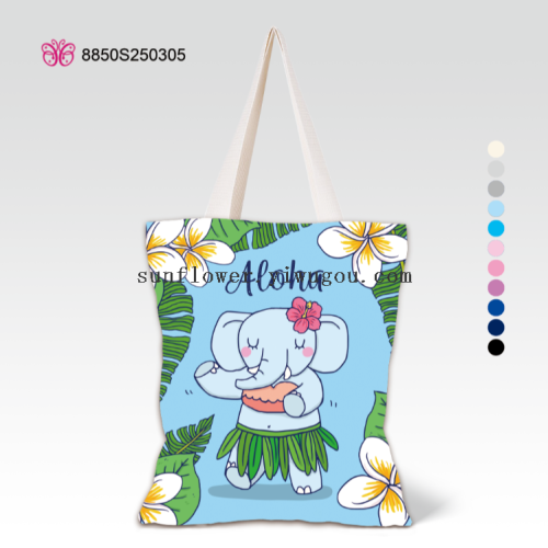 帆布手提袋 卡通动物