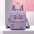 Contrast Color Women's Backpack Casual Bag Student Female Bag Oxford Cloth Backpack