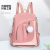 Oxford Cloth Waterproof Anti-Theft Package Macaron Color Backpack School Bag