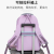 Stitching Sweet Girl Backpack Leisure Schoolbag Sports Leisure Bag Large Capacity