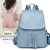 Pu Women's Korean-Style All-Match Backpack Internet Celebrity Travel Bag