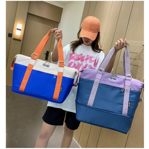 大容量时尚韩版可拓展可套行李箱轻便单肩休闲便携游泳健身瑜伽包