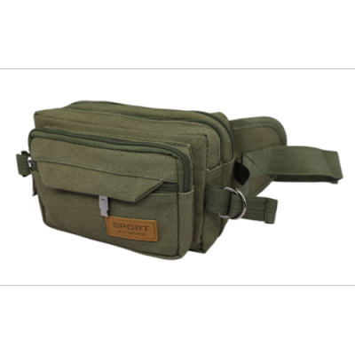 Outdoor Bag Mountaineering Quality Men's Bag Sports Bag Waist Bag Canvas Bag Self-Produced Sample Customization in Stock