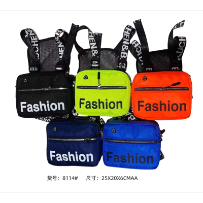 Chest Bag Logo Customized Quality Men's Bag Fashion Backpack Vest Chest Bag Sports Bag Outdoor Bag Travel Bag
