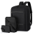 Waterproof Protective Laptop Backpack Outdoor Travel USB Charge Bag Storage School Bag Set For Women Men