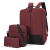 Business Women Men Laptop Backpack Outdoor Waterproof Travel Protective Storage School Bag Set