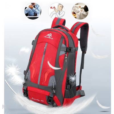 Korean style travel men's and women's large-capacity backpack waterproof hiking outdoor mountaineering bag
