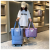 Top Seller Foldable Expandable Dry Wet Waterproof Duffel Holdall Yoga Weekend Shoulder Gym Luggage Travel Tote Bag Women