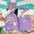 Kawaii Girls Cartoon Backpack Mochila 4 PCS/Set Waterproof Students Book Bag Large Capacity Schoolbag Pencil Bag Set