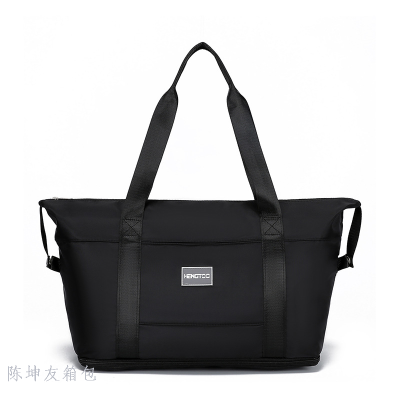 Large capacity fitness bags travel Wholesale handbags light travel bags Color contrast storage bag