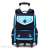 Large Capacity Stereoscopic Backpack Waterproof Fabric Reflective at Night Lightweight Design for Kids