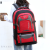 SD Wholesale Large Soft Strap Shoulder Travel Backpack Climbing Red Hiking Bag