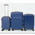 Trolley Case Luggage Password Suitcase Luggage Suitcase Abs + Pc Zipper Three-Piece Box