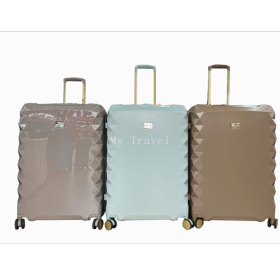 Pc20/24/28 Three-Piece Luggage Universal Wheel Wear-Resistant Drop-Resistant Large Capacity Luggage